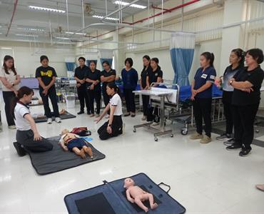 โครงการพัฒนาศักยภาพบุคลากร เสริมทักษะปฐมพยาบาล CPR และการประเมินพัฒนาการเด็ก
