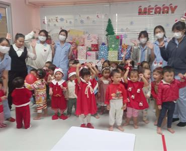 ศูนย์พัฒนาเด็กเล็กคณะพยาบาลศาสตร์ จัดกิจกรรมวันคริสต์มาสและวันปีใหม่ เสริมสร้างพัฒนาการรอบด้านให้เด็กเล็ก