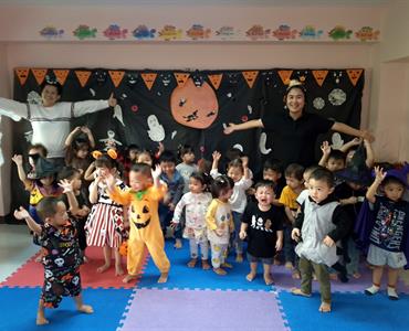 กิจกรรม “หนูน้อยนักสำรวจโลกผีน่ารัก” (Little Spooky Explorer) เนื่องในวันฮาโลวีน
